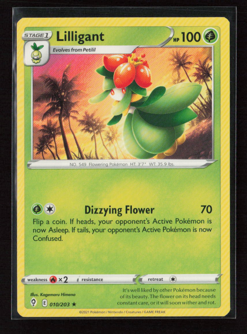 Lilligant Rare SWSH07: Evolving Skies 010/203 LP