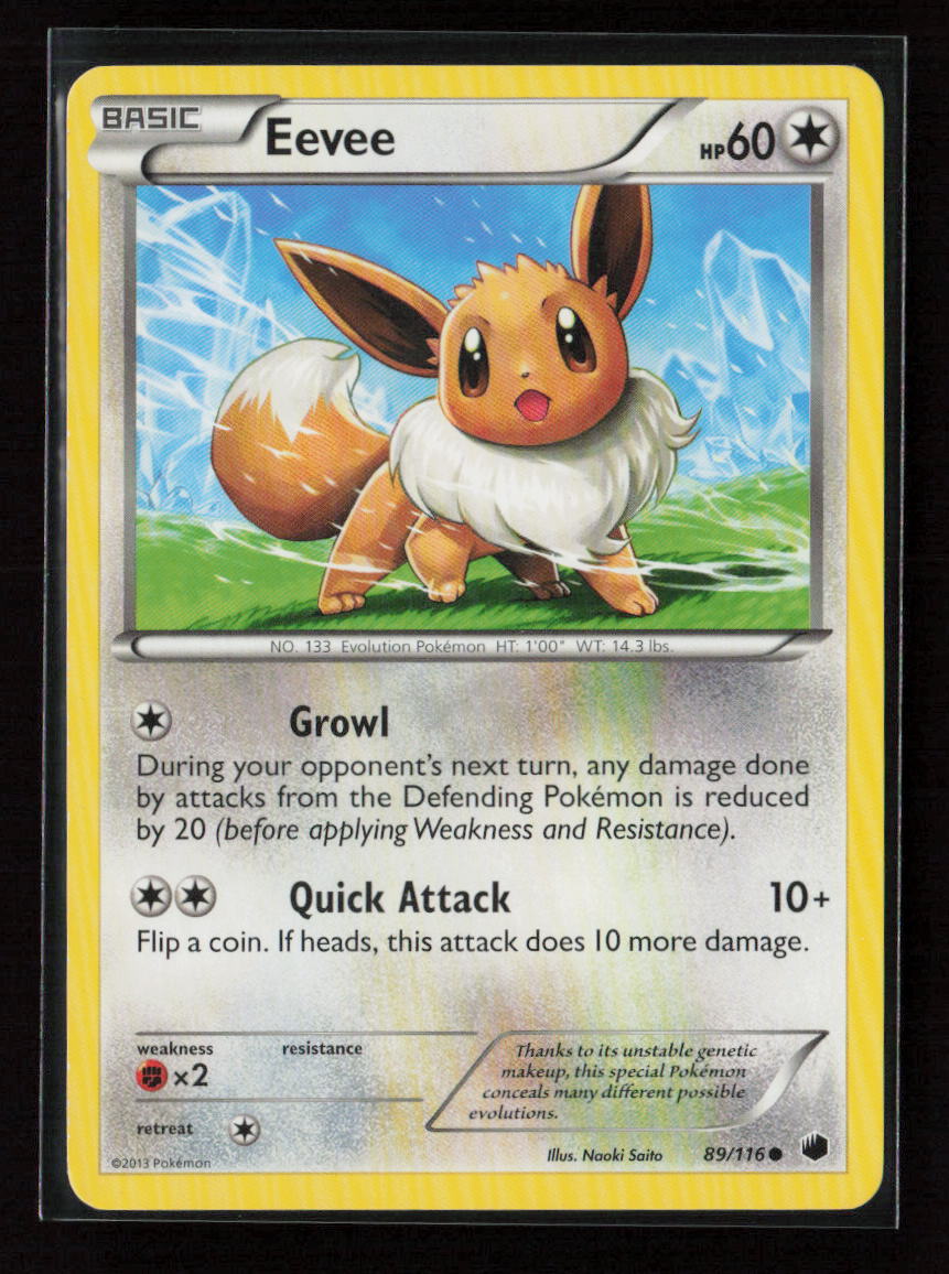 Eevee (89) Common Plasma Freeze 89/116 LP