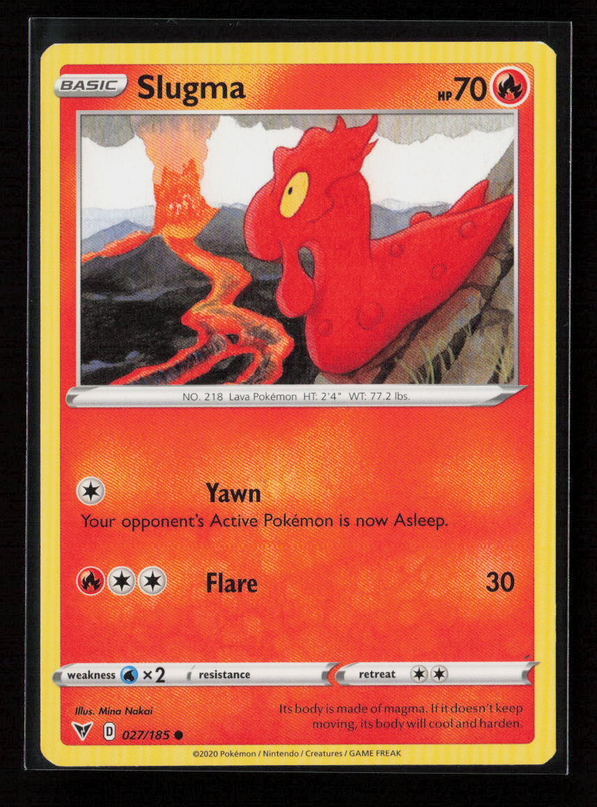 Slugma Common SWSH04: Vivid Voltage 027/185 LP
