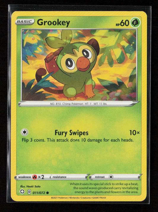 Grookey Common Shining Fates 011/072 LP