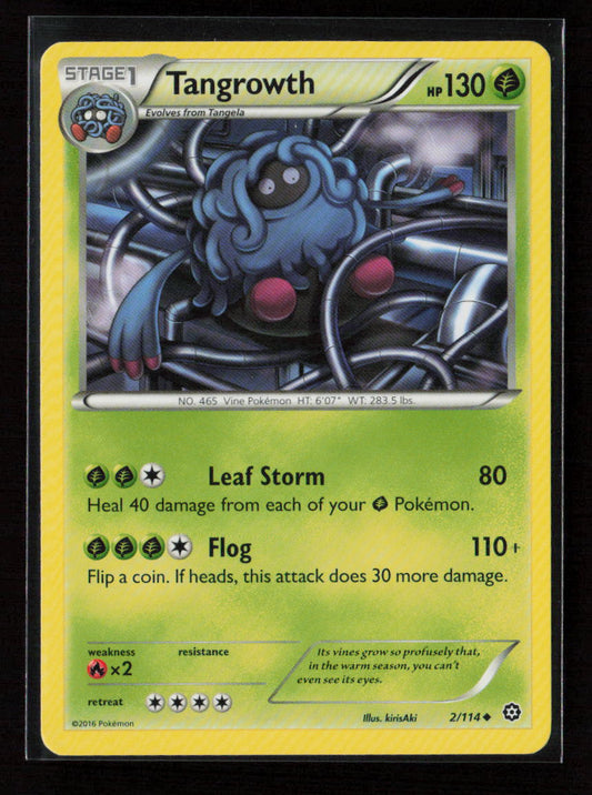Tangrowth Uncommon XY - Steam Siege 2/114 LP