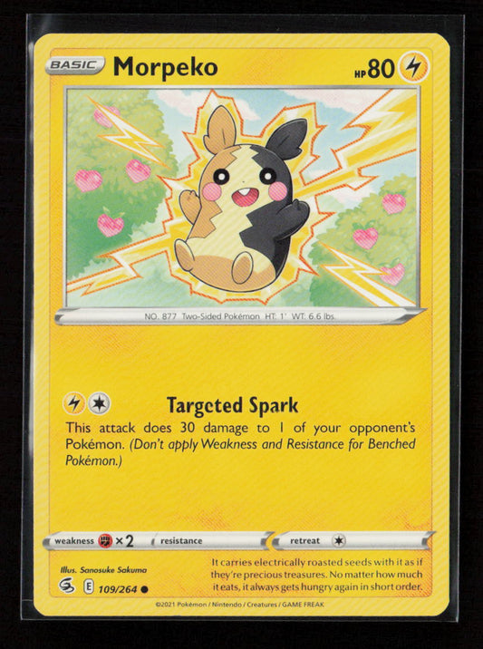 Morpeko (109) Common SWSH08: Fusion Strike 109/264 LP