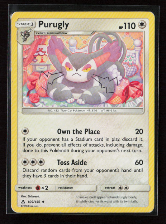 Purugly Uncommon SM - Ultra Prism 109/156 LP