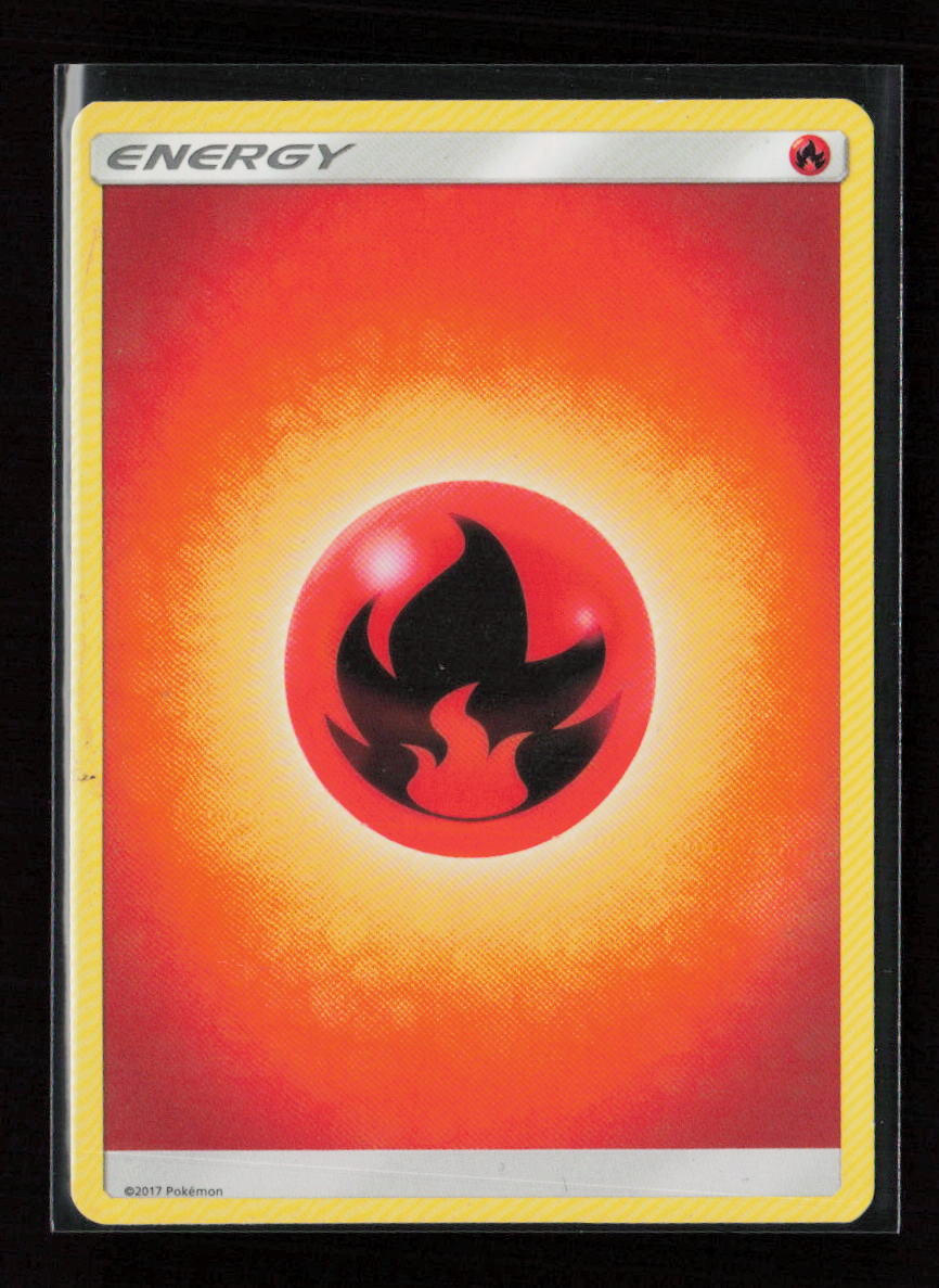 Fire Energy (2017 Unnumbered) Common SM Base Set LP