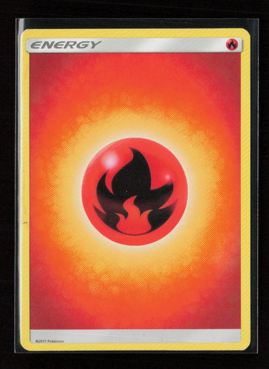 Fire Energy (2017 Unnumbered) Common SM Base Set LP