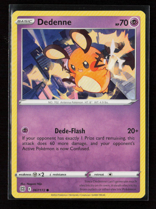 Dedenne Common SWSH09: Brilliant Stars 067/172 LP