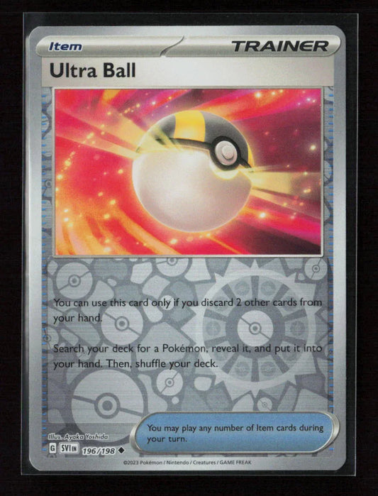 Ultra Ball Uncommon SV01: Scarlet & Violet Base Set 196/198 NM - Kang's Collectibles