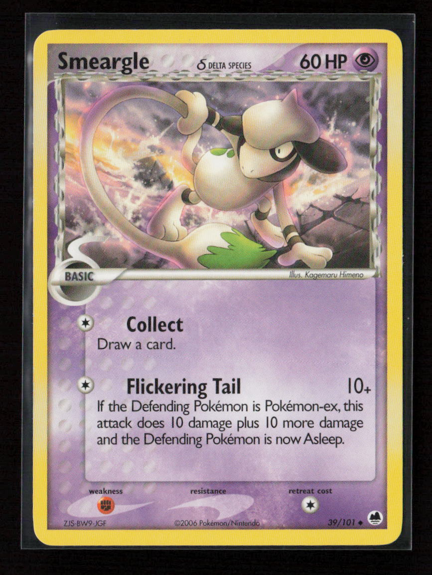 Smeargle (Delta Species) Uncommon Dragon Frontiers 39/101 LP