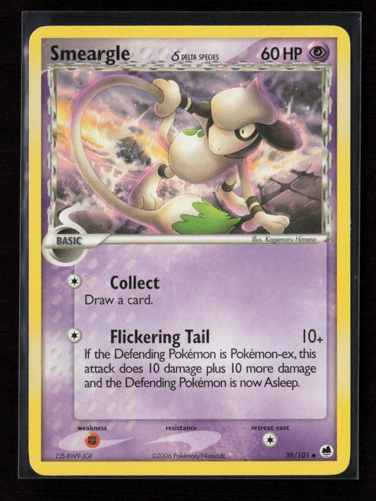 Smeargle (Delta Species) Uncommon Dragon Frontiers 39/101 LP