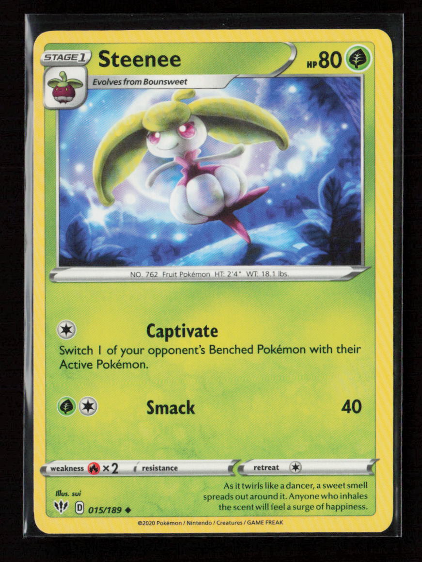 Steenee Uncommon SWSH03: Darkness Ablaze 015/189 LP