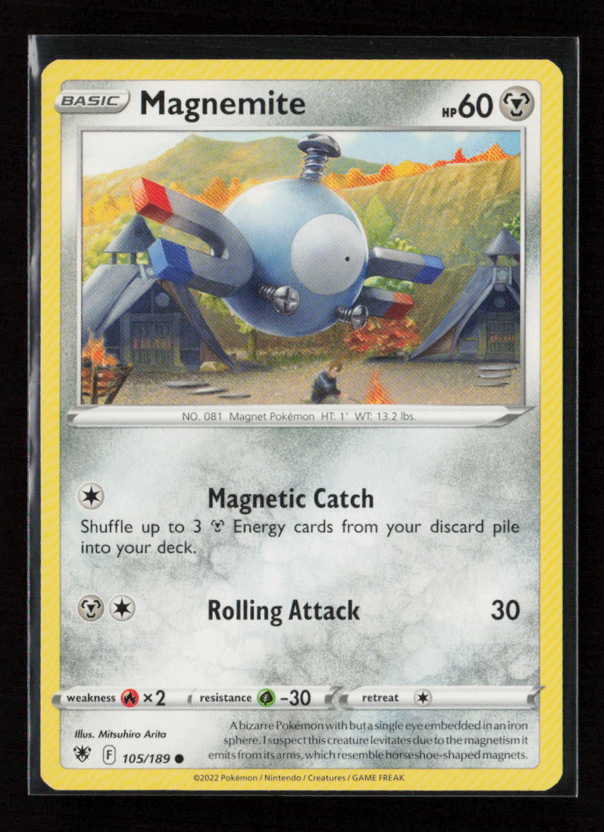 Magnemite Common SWSH10: Astral Radiance 105/189 LP