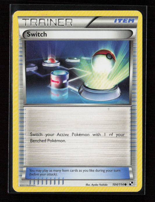 Switch Common Black and White 104/114 LP
