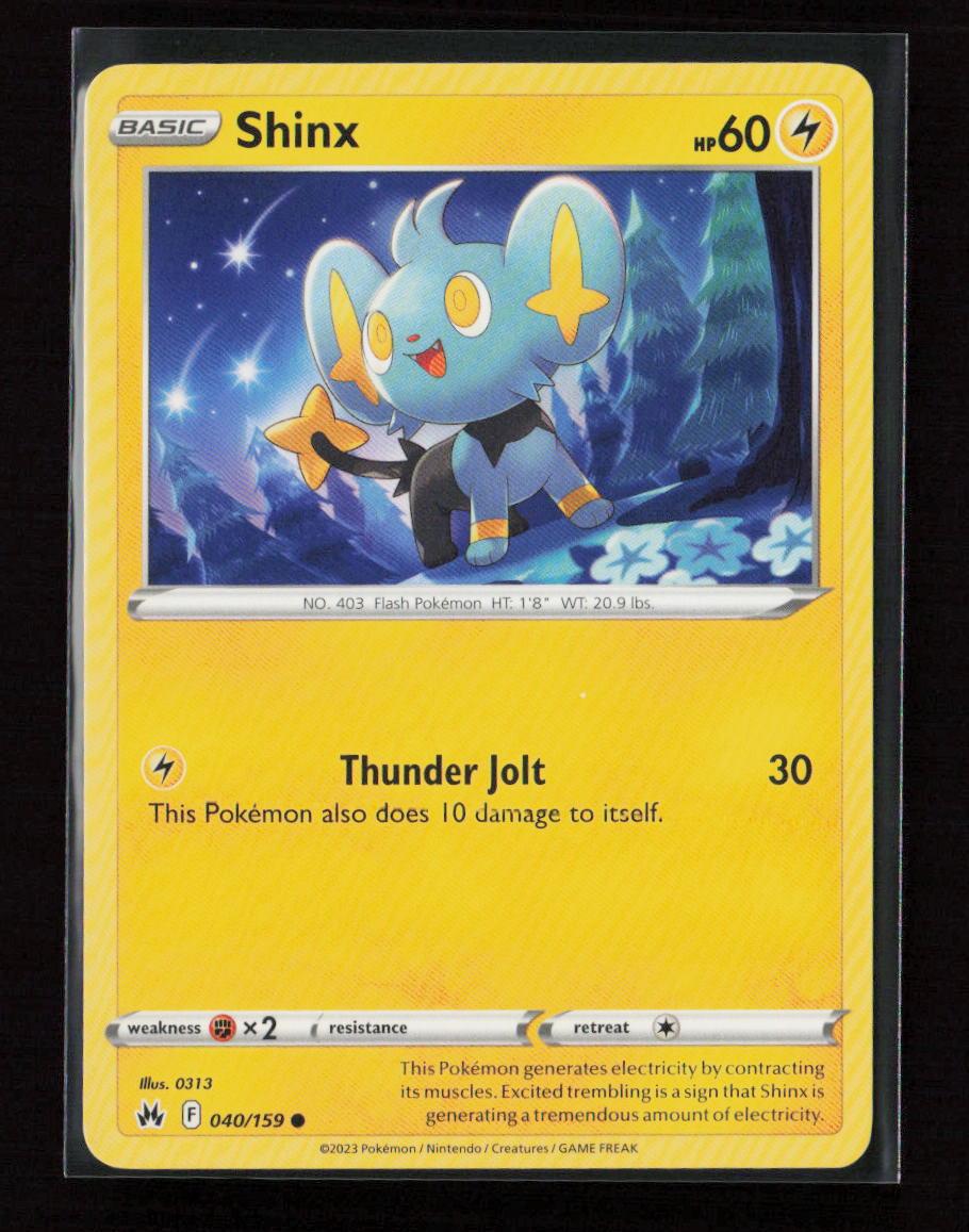 Shinx (40) Common Crown Zenith 040/159 LP