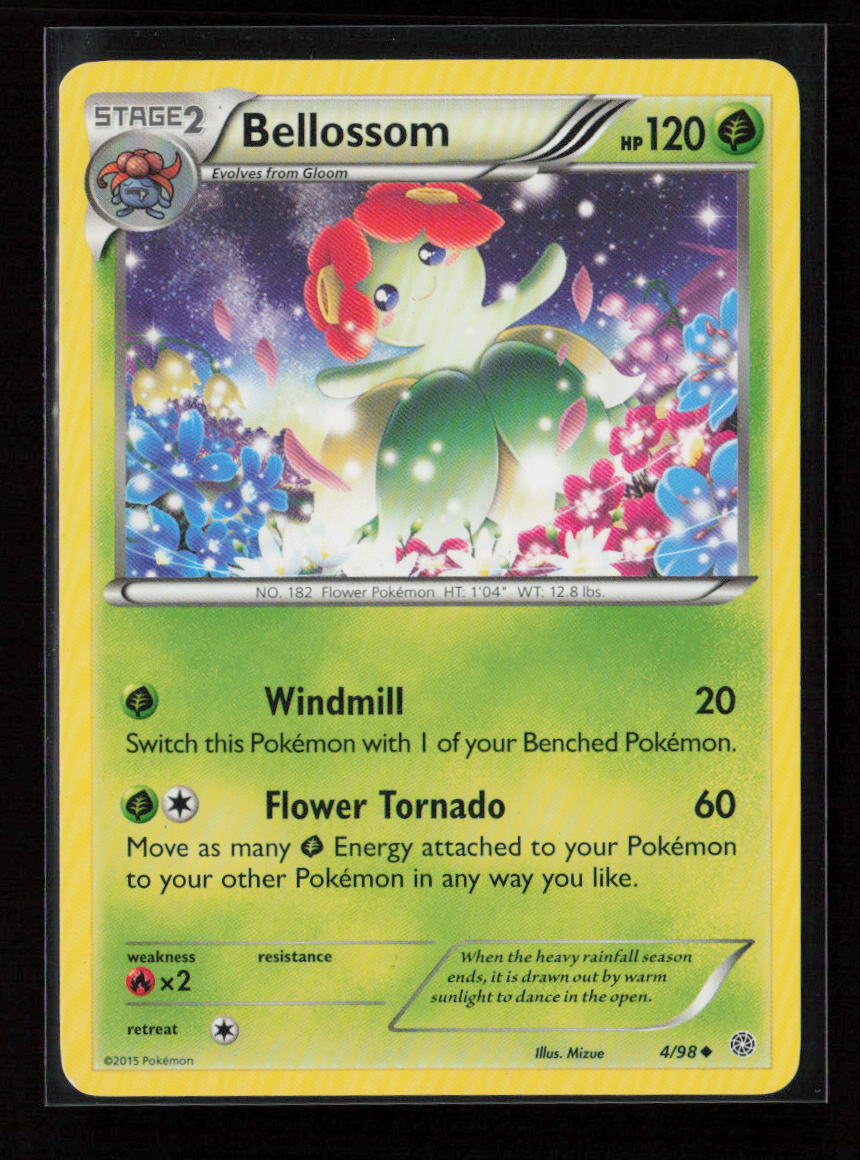 Bellossom Uncommon XY - Ancient Origins 4/98 MP