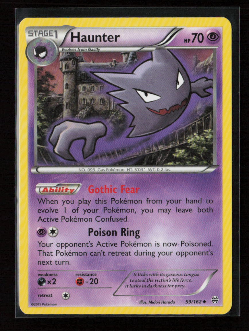 Haunter Uncommon XY - BREAKthrough 59/162 LP