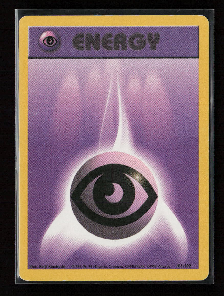 Psychic Energy Common Base Set (Shadowless) 101/102 LP