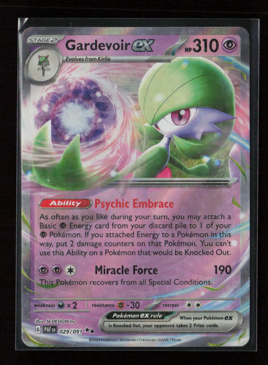 Gardevoir ex - Double Rare SV: Paldean Fates 029/091 NM