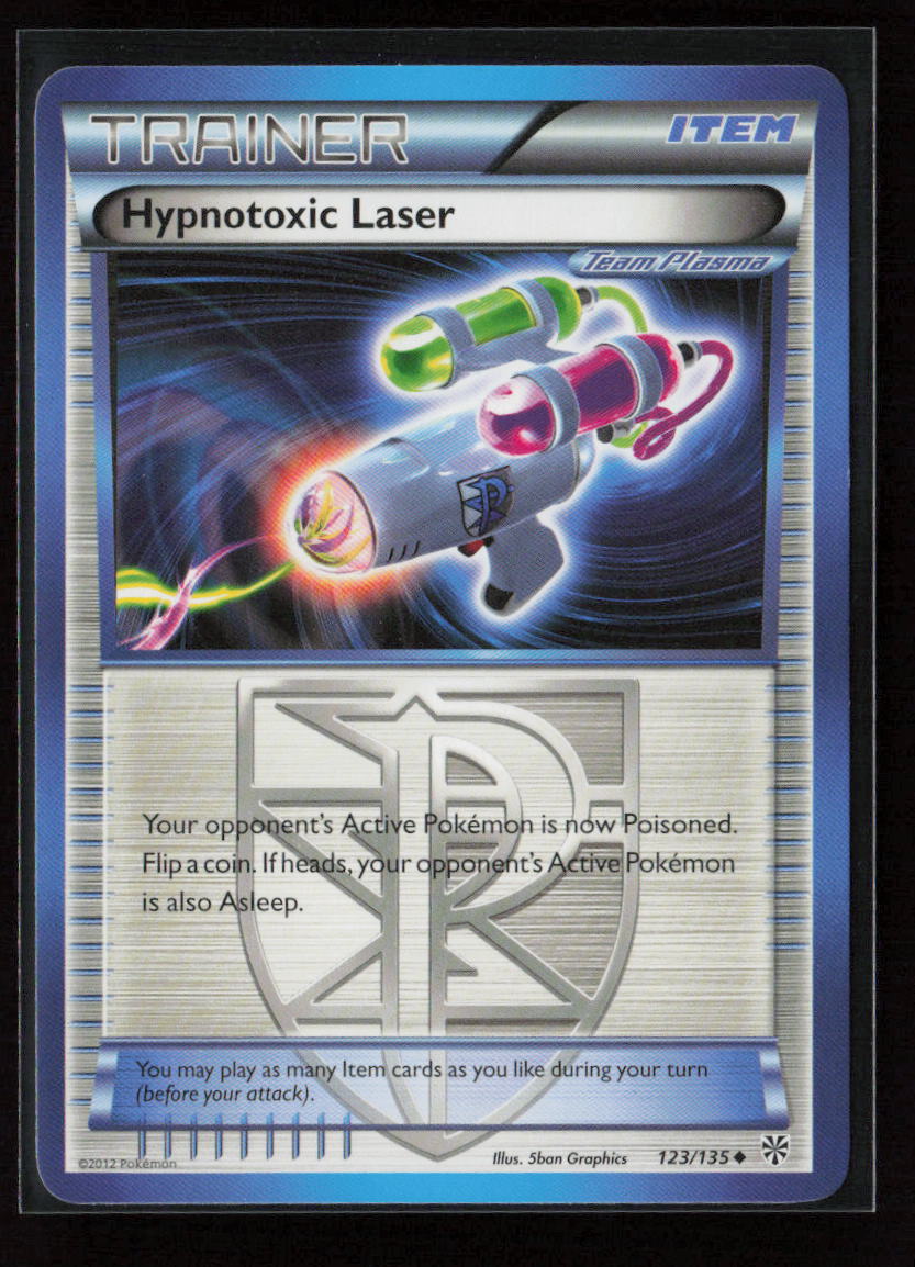 Hypnotoxic Laser (Team Plasma) Uncommon Plasma Storm 123/135 NM