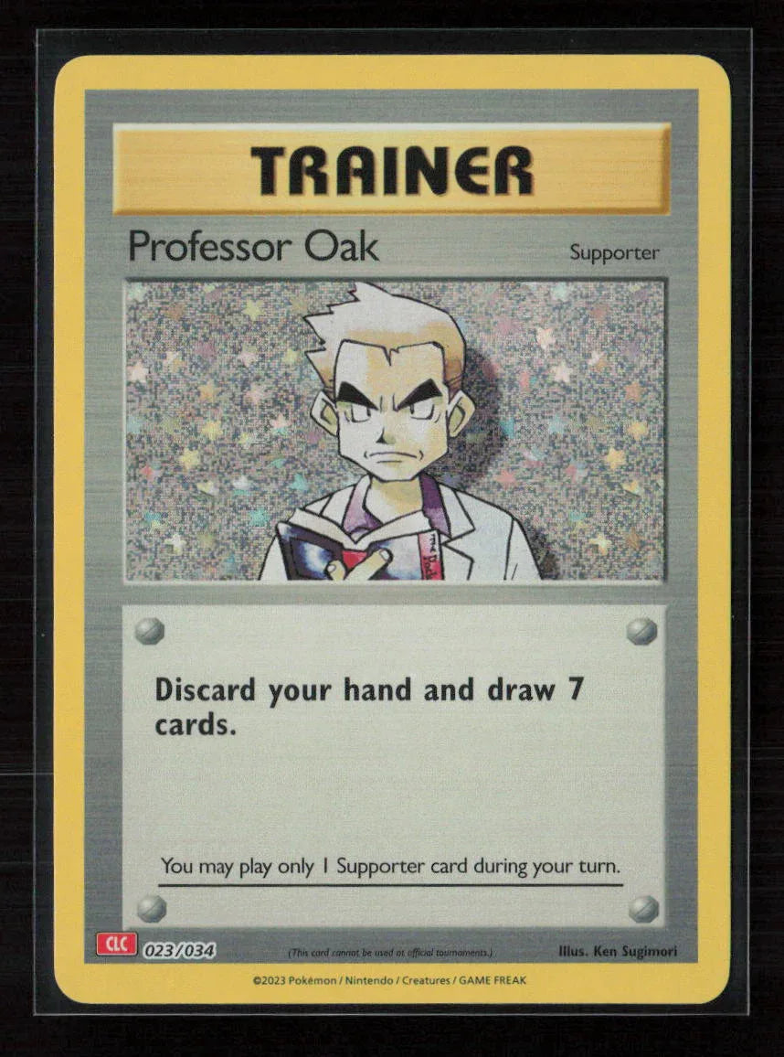 Professor Oak (CLC) Classic Collection Trading Card Game Classic 023/034 NM - Kang's Collectibles