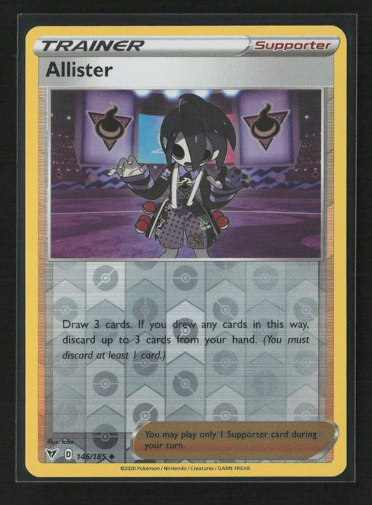 Allister Uncommon SWSH04: Vivid Voltage 146/185 NM - Kang's Collectibles