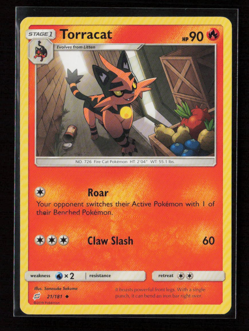 Torracat Uncommon SM - Team Up 21/181 LP