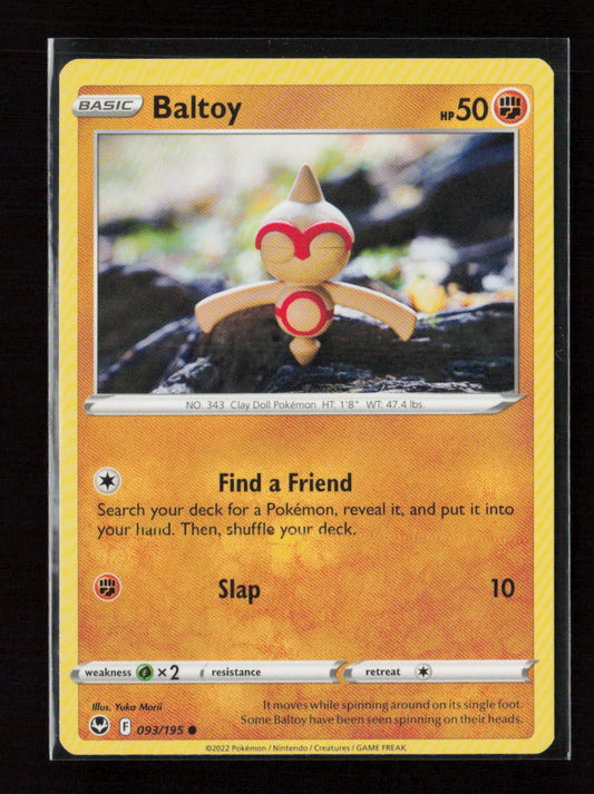 Baltoy Common SWSH12: Silver Tempest 093/195 LP