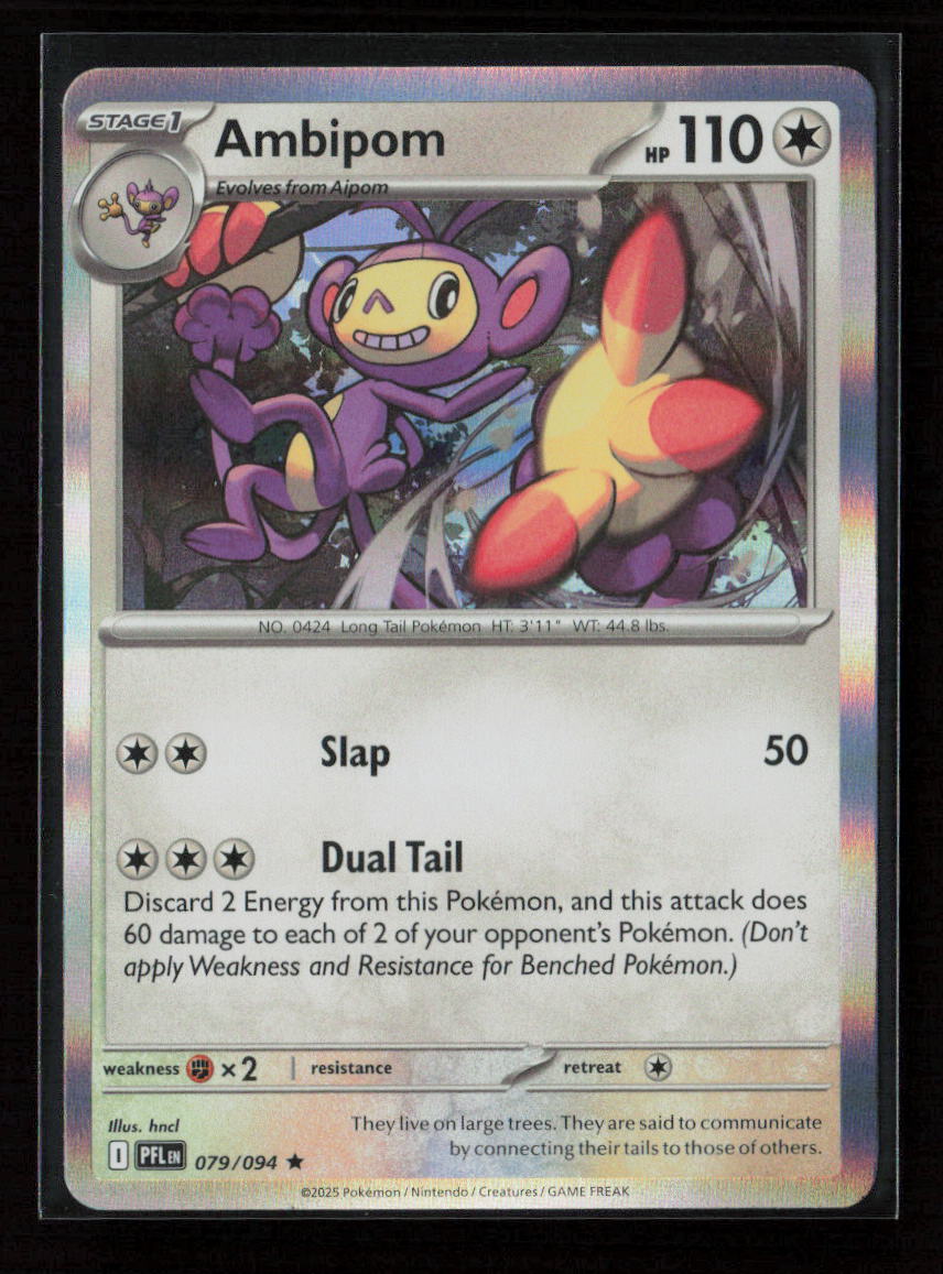 Ambipom - Rare ME02: Phantasmal Flames 079/094 NM