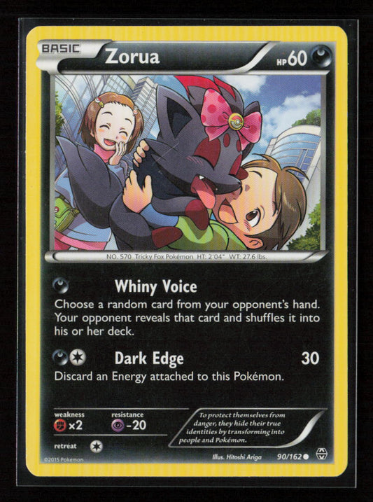 Zorua (90) Common XY - BREAKthrough 90/162 LP