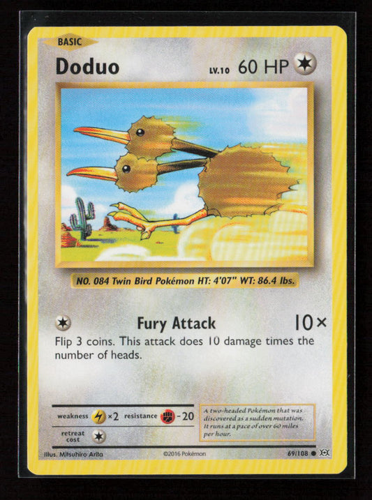Doduo Common XY - Evolutions 69/108 LP
