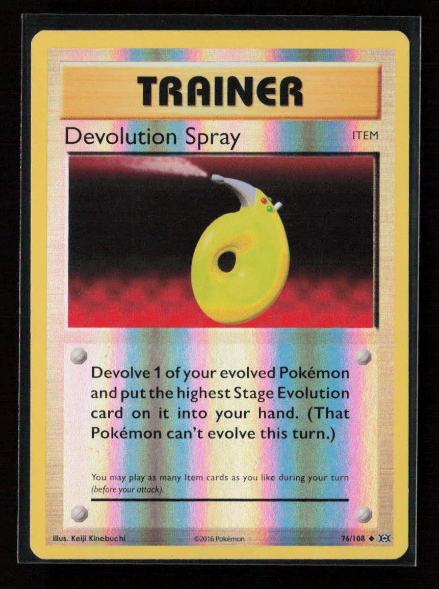 Devolution Spray Uncommon XY - Evolutions 76/108 LP - Kang's Collectibles