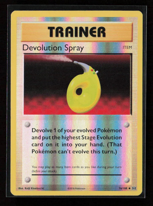 Devolution Spray Uncommon XY - Evolutions 76/108 LP - Kang's Collectibles