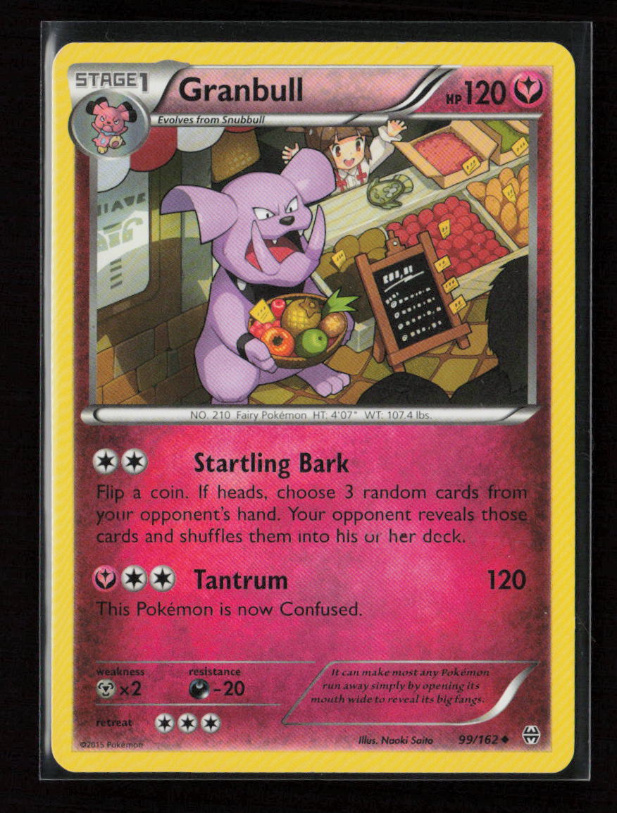 Granbull Uncommon XY - BREAKthrough 99/162 LP