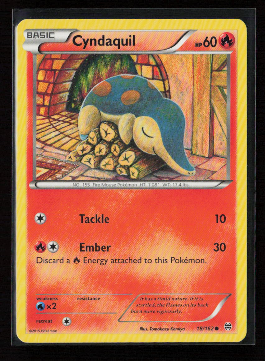 Cyndaquil Common XY - BREAKthrough 18/162 LP
