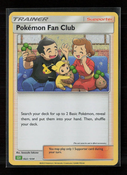 Pokemon Fan Club (CLB) Classic Collection Trading Card Game Classic 024/034 NM - Kang's Collectibles