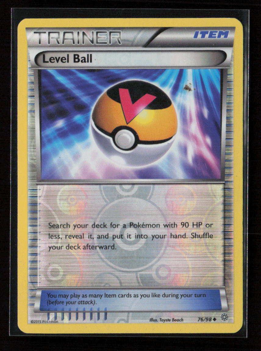 Level Ball Uncommon XY - Ancient Origins 76/98 LP