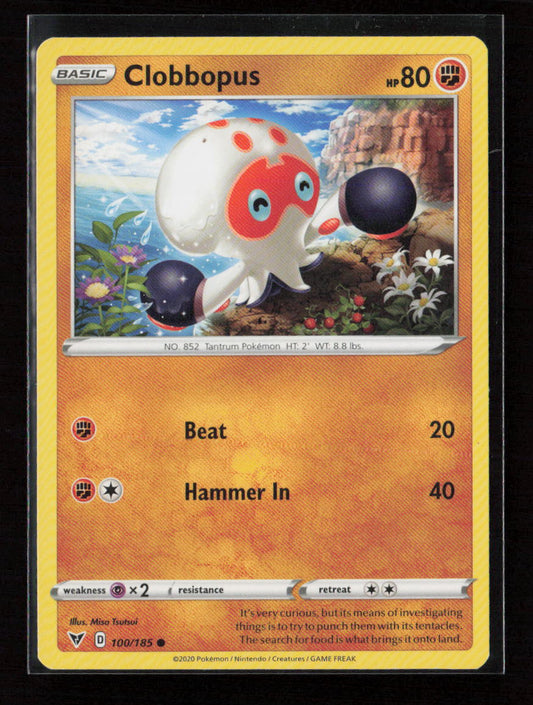Clobbopus Common SWSH04: Vivid Voltage 100/185 LP