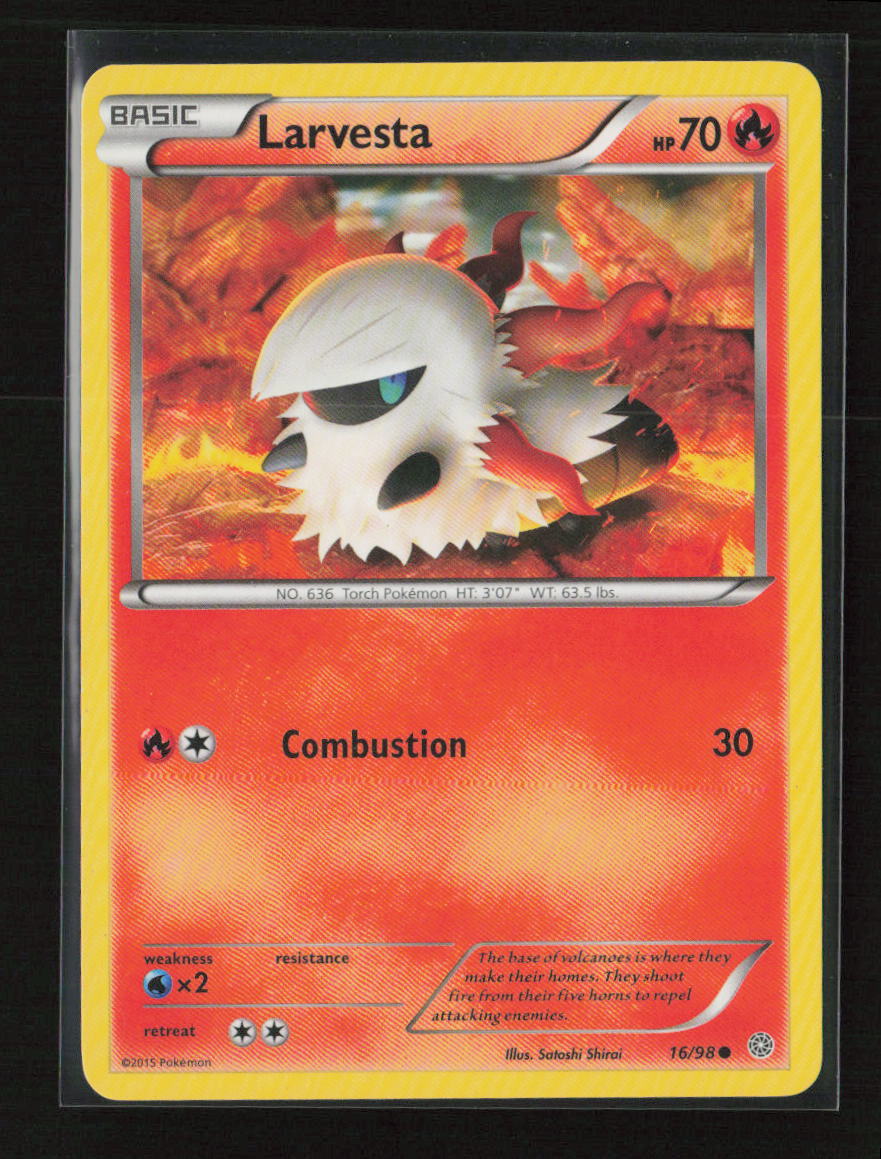 Larvesta Common XY - Ancient Origins 16/98 MP