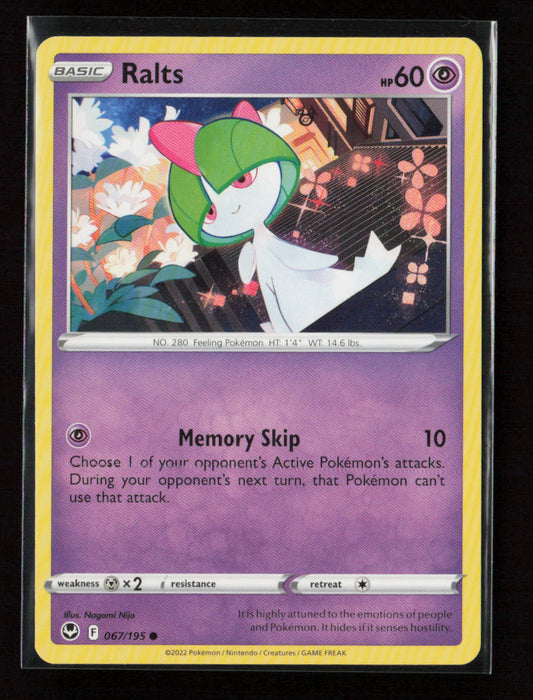 Ralts Common SWSH12: Silver Tempest 067/195 LP