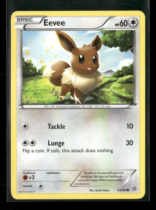 Eevee Common XY - Ancient Origins 63/98 LP - Kang's Collectibles