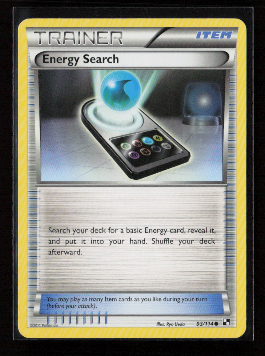Energy Search Common Black and White 93/114 LP