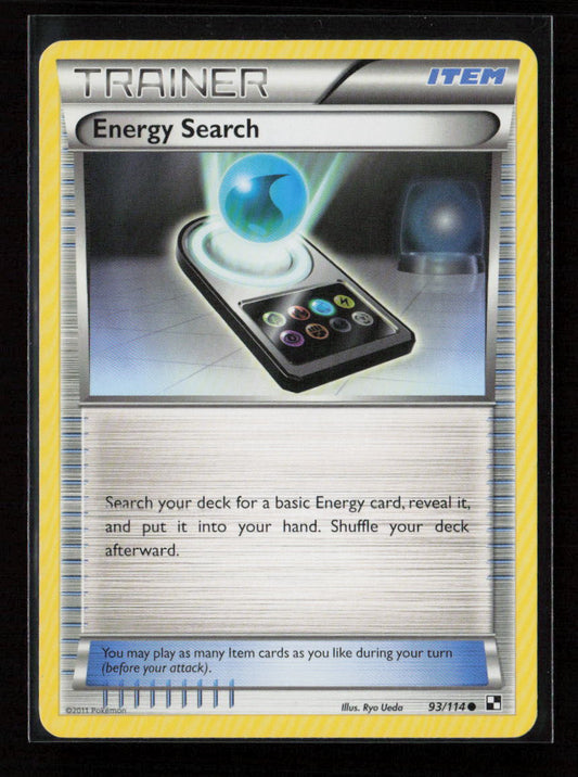 Energy Search Common Black and White 93/114 LP