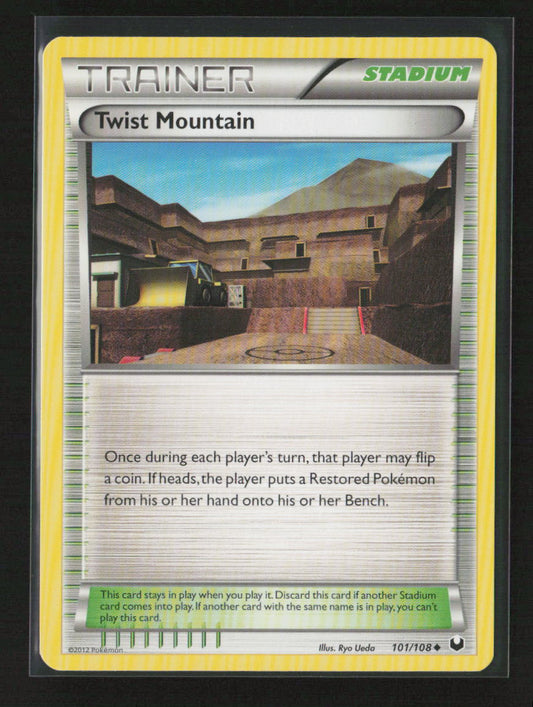 Twist Mountain Uncommon Dark Explorers 101/108 NM
