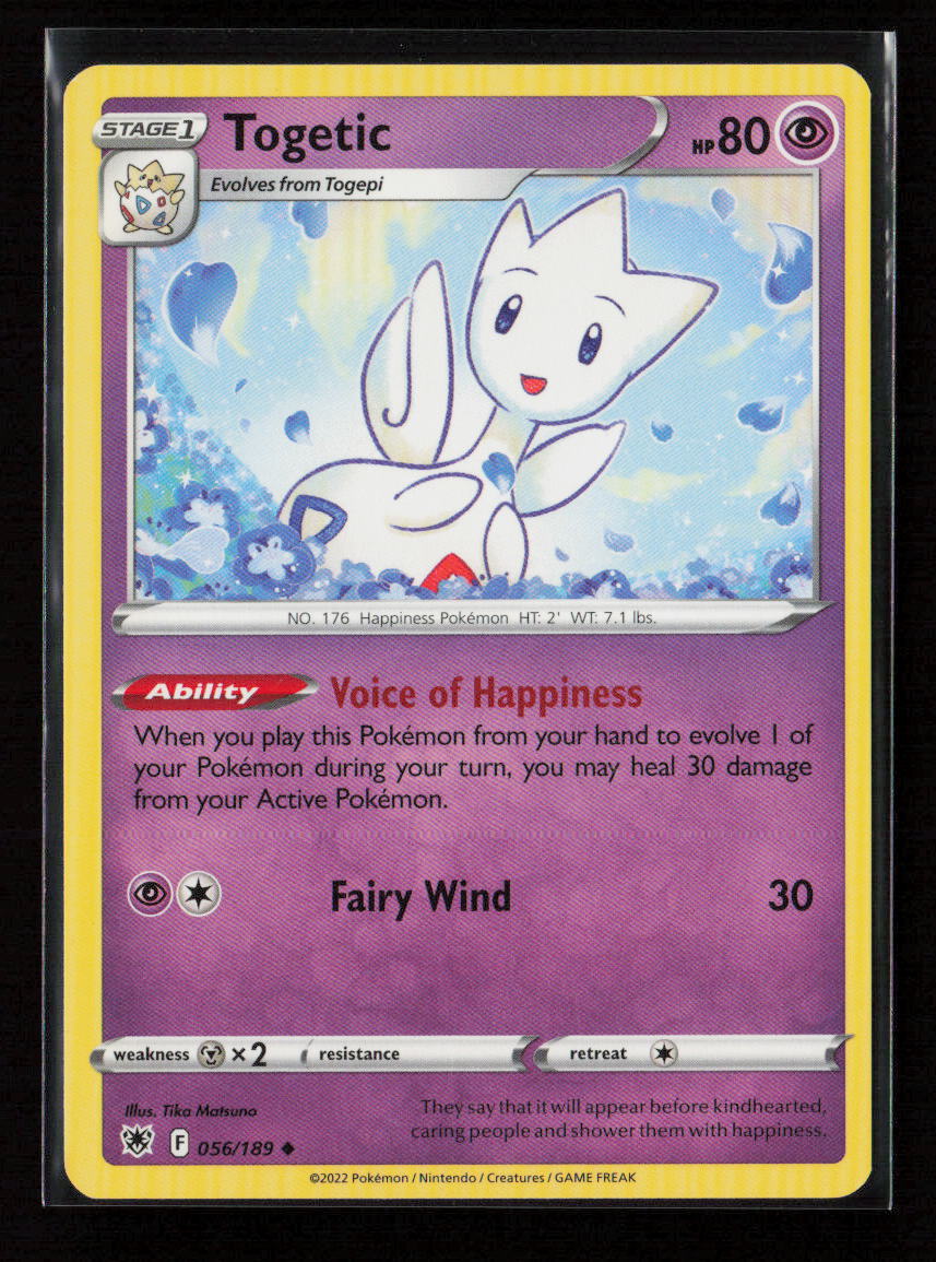 Togetic Uncommon SWSH10: Astral Radiance 056/189 LP