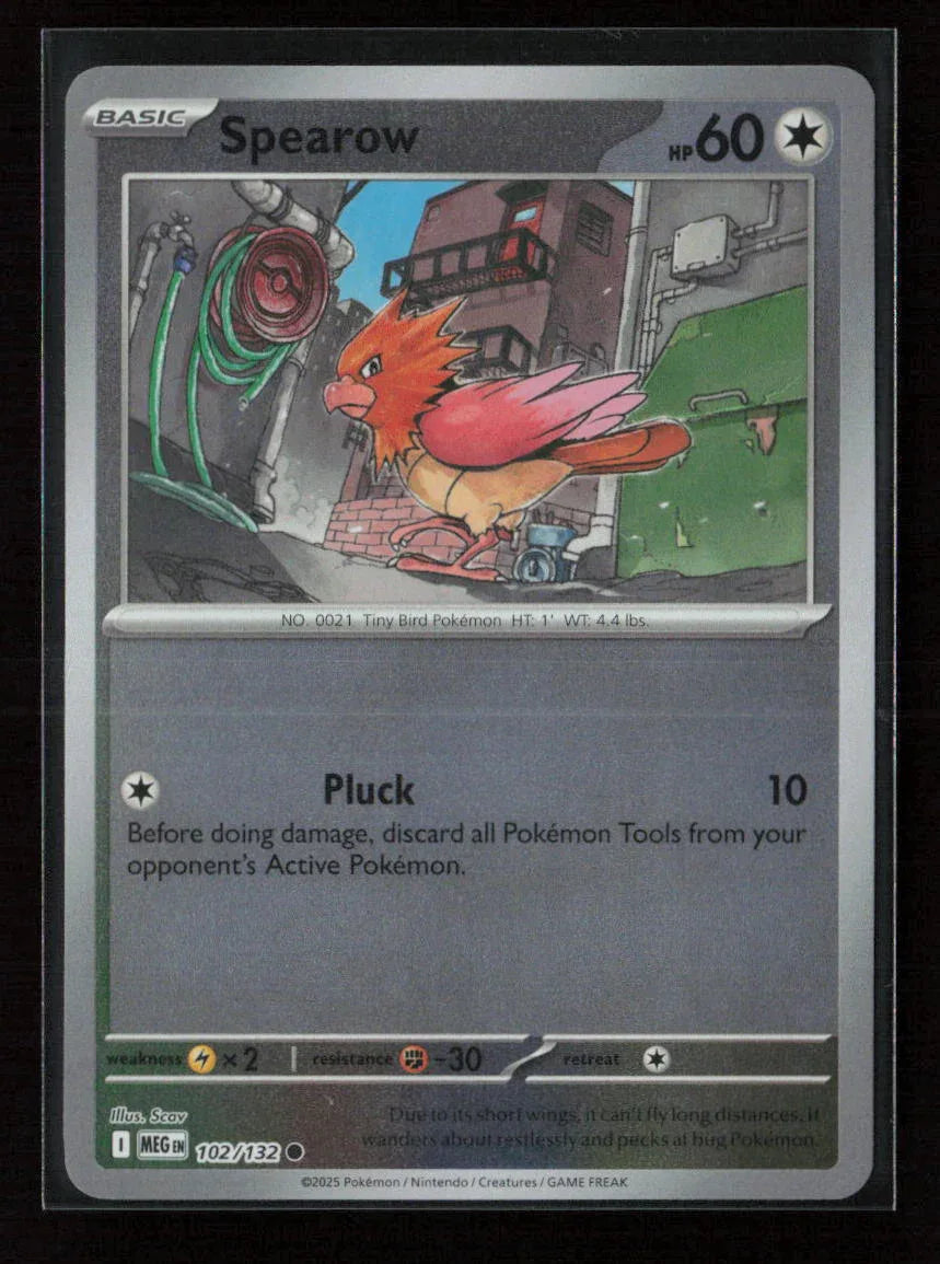 Spearow - Common ME01: Mega Evolution 102/132 NM - Kang's Collectibles