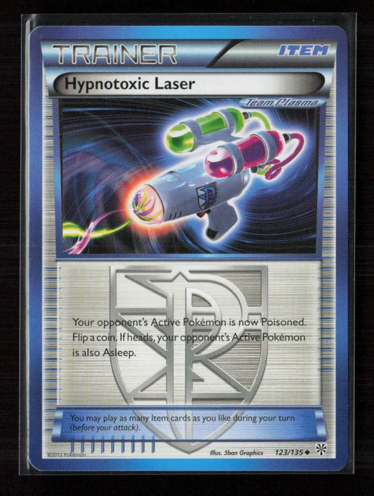 Hypnotoxic Laser (Team Plasma) Uncommon Plasma Storm 123/135 NM - Kang's Collectibles
