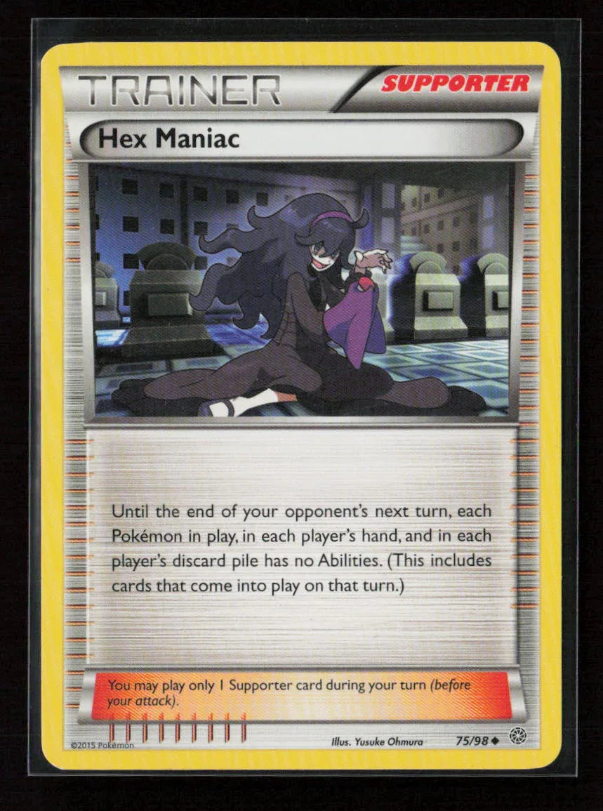 Hex Maniac Uncommon XY - Ancient Origins 75/98 LP - Kang's Collectibles
