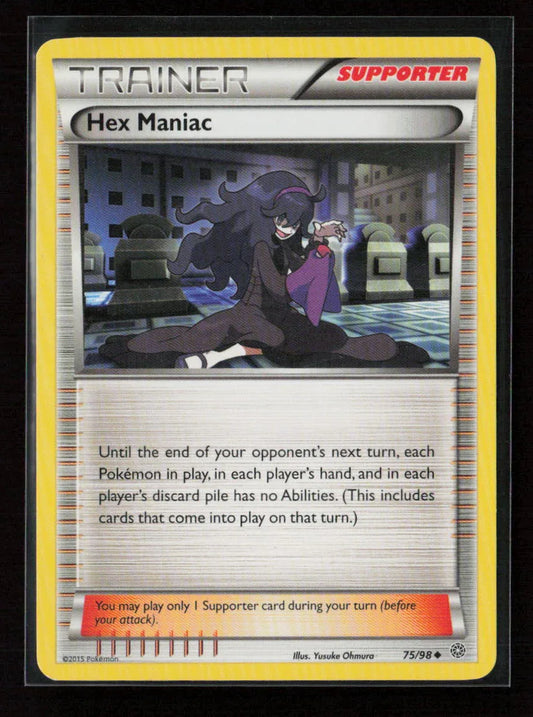 Hex Maniac Uncommon XY - Ancient Origins 75/98 LP - Kang's Collectibles