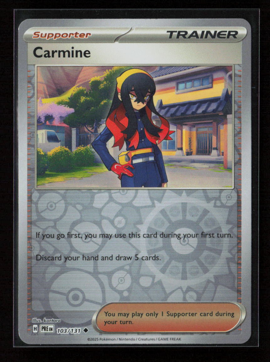 Carmine Uncommon SV: Prismatic Evolutions 103/131 NM