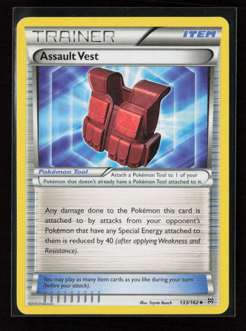 Assault Vest Uncommon XY - BREAKthrough 133/162 LP