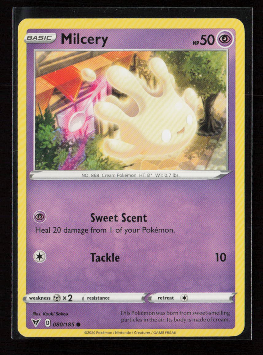 Milcery Common SWSH04: Vivid Voltage 080/185 LP